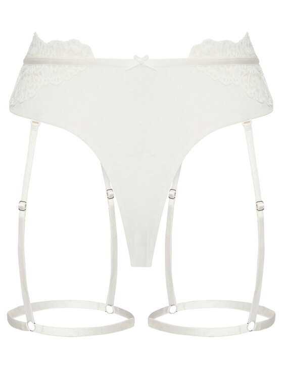 Hunkemöller Hunkemöller Kalhotky string 302384 Écru