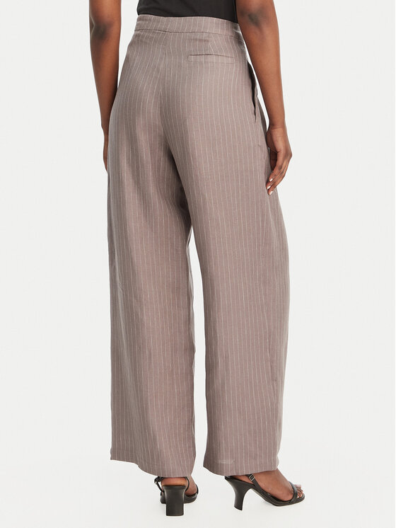 Eleh Eleh Stoffhose SS260028 Grau Oversize