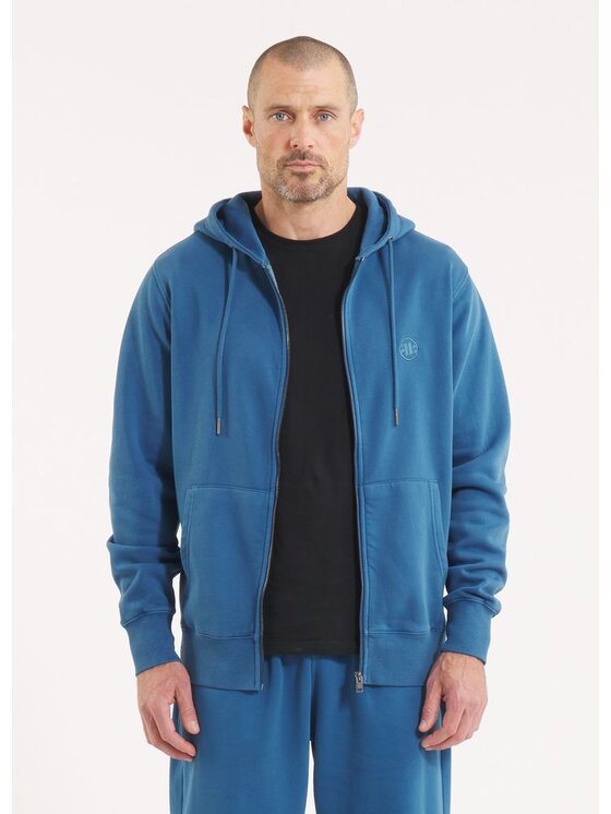 PITBULL PITBULL Bluza Lancaster II Niebieski Regular Fit
