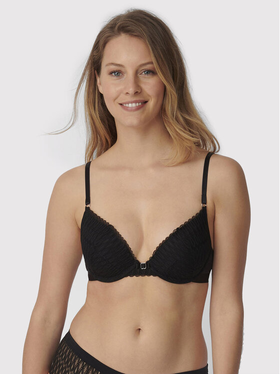 Triumph Push-up krūšturis Aura Sportlight 10207982 Melns