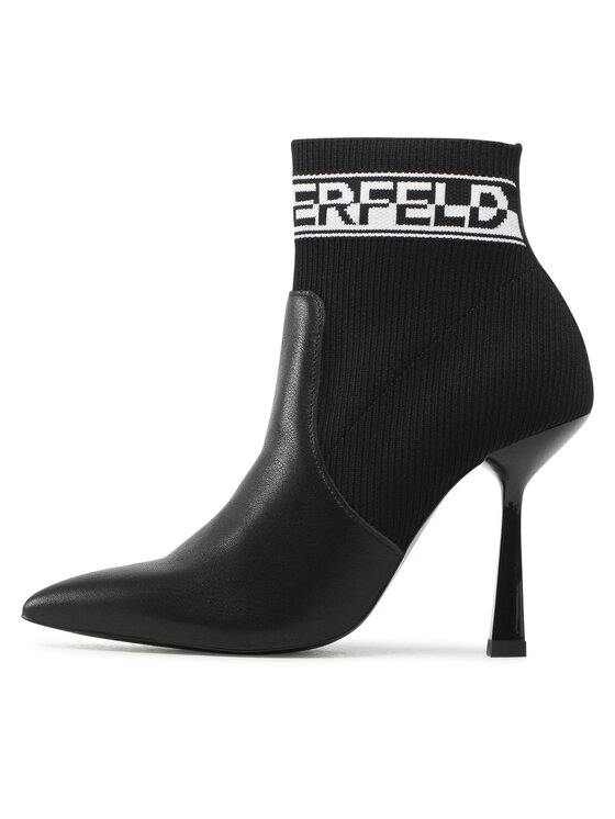 KARL LAGERFELD KARL LAGERFELD Čizme KL31353 Crna