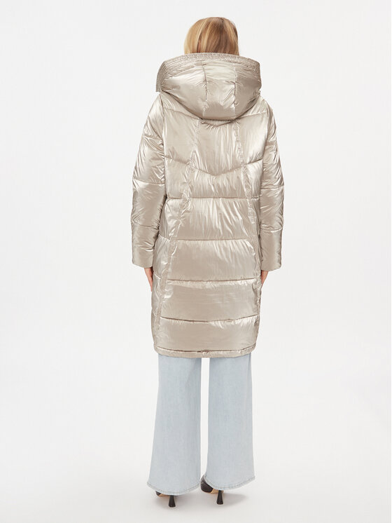 Rinascimento Rinascimento Giubbotto invernale CFC0113544003 Beige Slim Fit