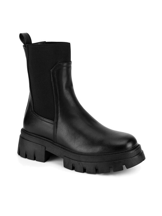 DeeZee DeeZee Μποτάκια με λάστιχο CEO-HY13030-7 Μαύρο