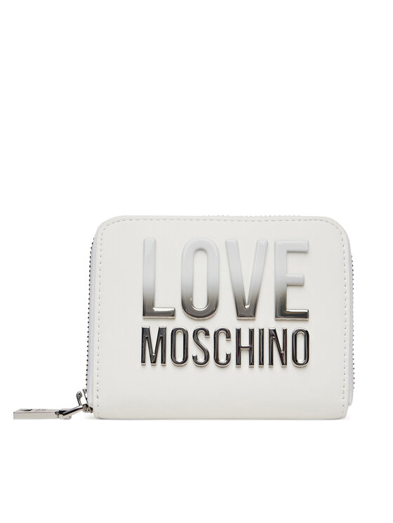 LOVE MOSCHINO Malá dámska peňaženka JC5732PP0MKD0100 Biela