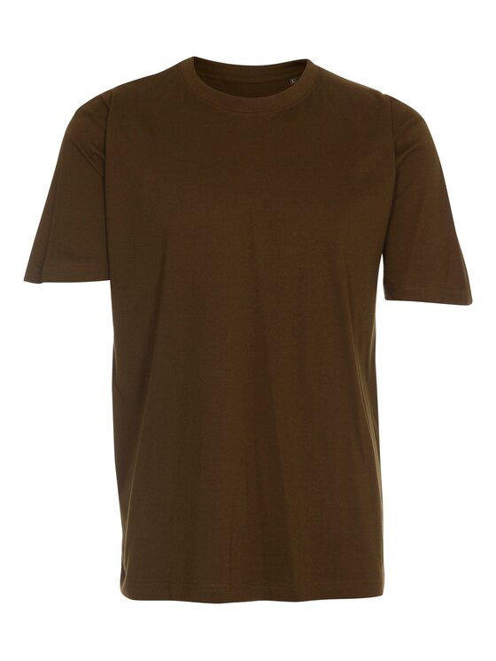 TeeShoppen TeeShoppen T-Shirt 'Oversized Collection' Zielony Oversize