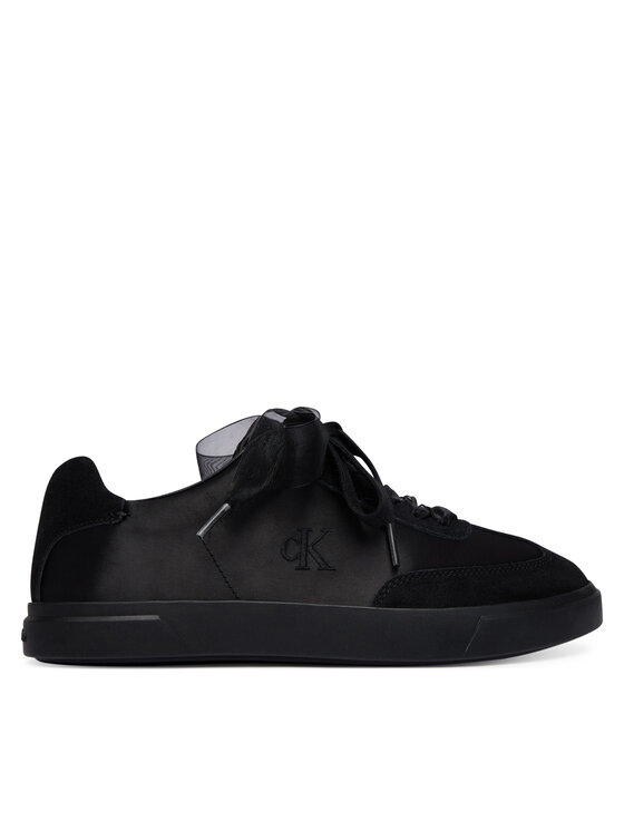 Calvin Klein Sneakers Low Pro Cupsole Wt Satin Mix HW0HW03288 Negru