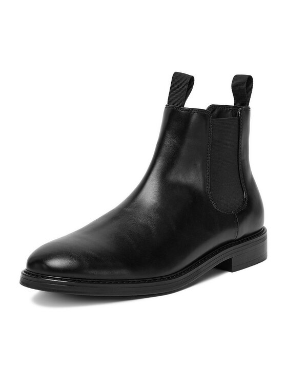 Lanetti Lanetti Klassische Stiefeletten CEO-1853 124AM Schwarz