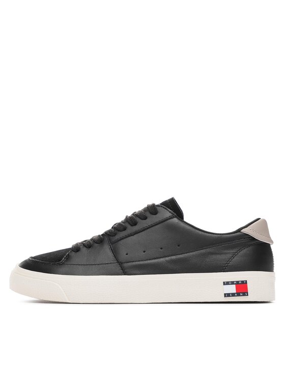 Tommy Jeans Tommy Jeans Sneakersy Vulcanized Ess EM0EM01106 Černá