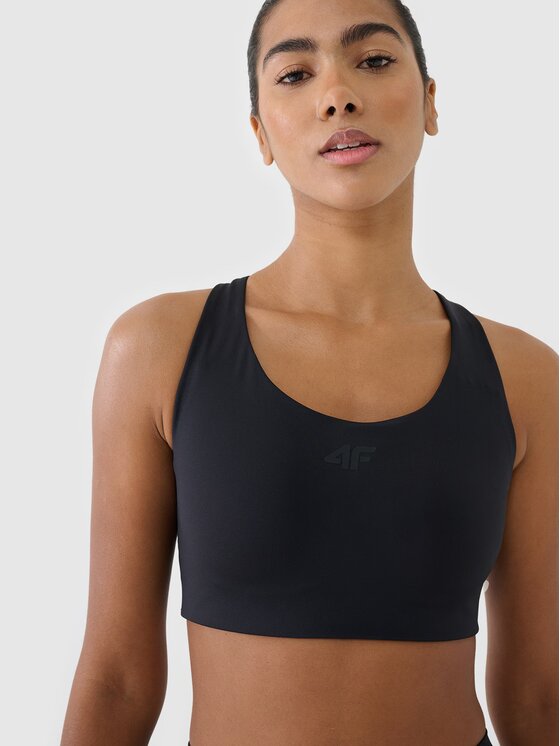 4F 4F Reggiseno sportivo 4FWSS25USBAF164-20S Nero