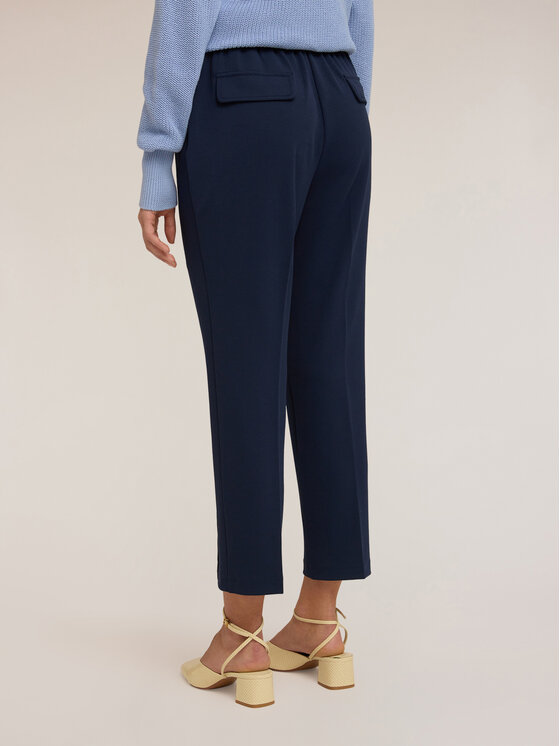 Motivi Motivi Pantaloni di tessuto P118W000821N034 Blu Regular Fit
