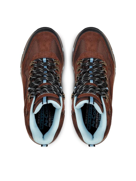 Skechers Skechers Туристически oбувки Trego Base Camp 167008/CHOC Кафяв