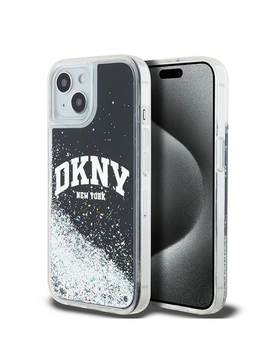 Etui na telefon DKNY, Czarne, iPhone 15