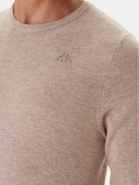Kappa Kappa Пуловер 670477X 188 Бежов Regular Fit