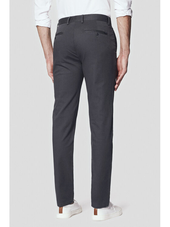 Lancerto Lancerto Chinosy Maroko SP082124000007 Szary Slim Fit