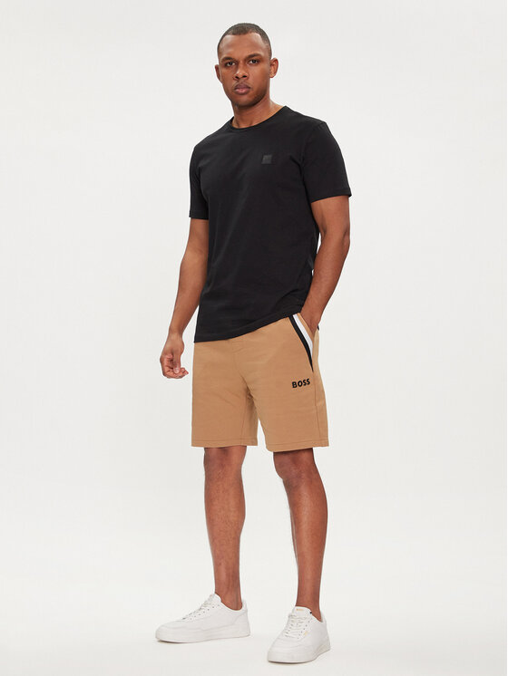 BOSS Boss Sportovní kraťasy Iconic 50516134 Béžová Regular Fit