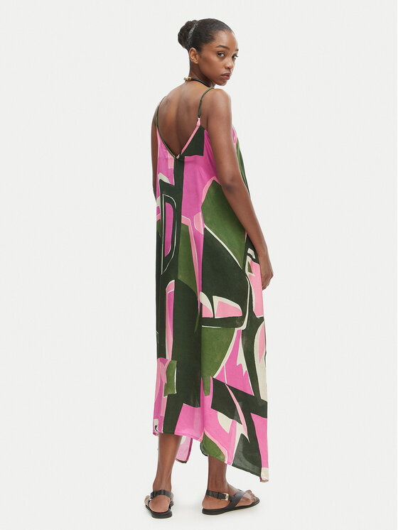 Iconique Iconique Лятна рокля Gemma IC26-102 Цветен Relaxed Fit