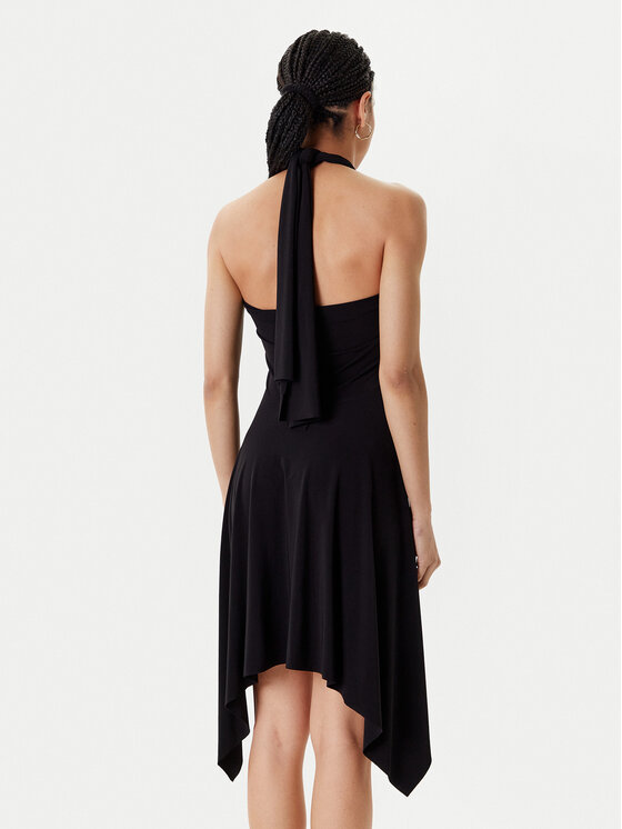 NORMA KAMALI NORMA KAMALI Kokteilinė suknelė KK1253PL213001 Juoda Slim Fit