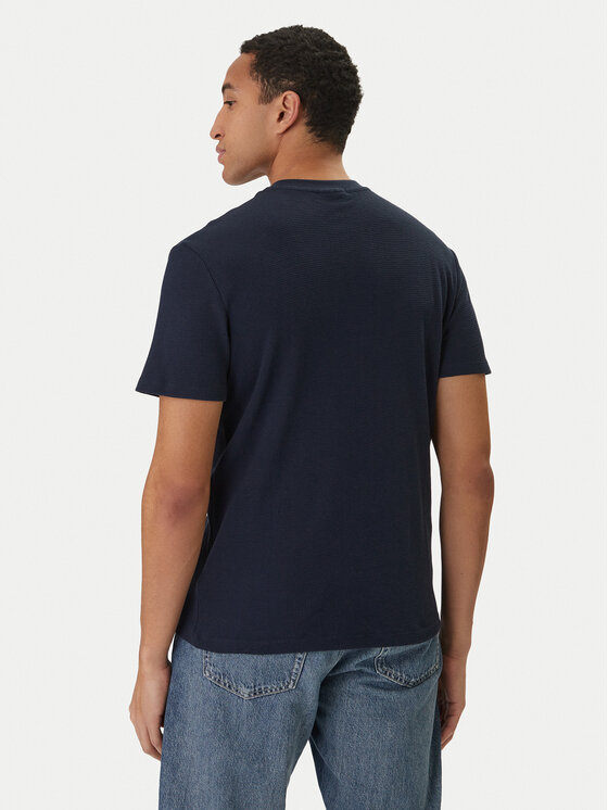 Calvin Klein Jeans Calvin Klein Jeans Тишърт Waffle Badge LV04RD008G Тъмносин Regular Fit