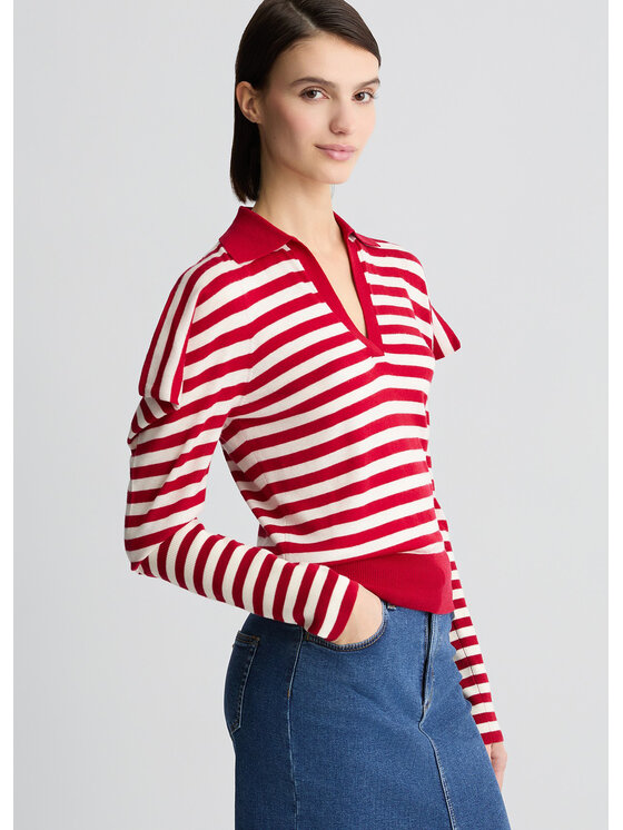 Liu Jo Liu Jo Sweter CA5102MA63OC3646 Czerwony Regular Fit