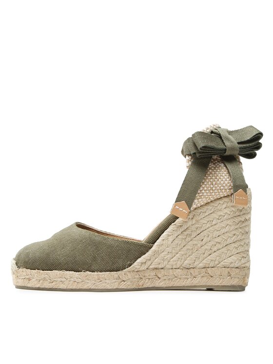 Castañer Castañer Espadryle Carina/8/002 021642-414 Zielony