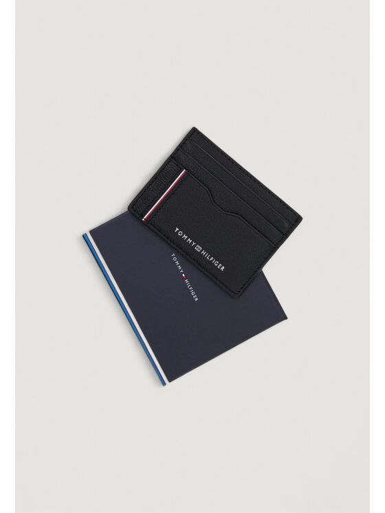 Tommy Hilfiger Tommy Hilfiger Portfel TH CORP CC HOLDER Czarny