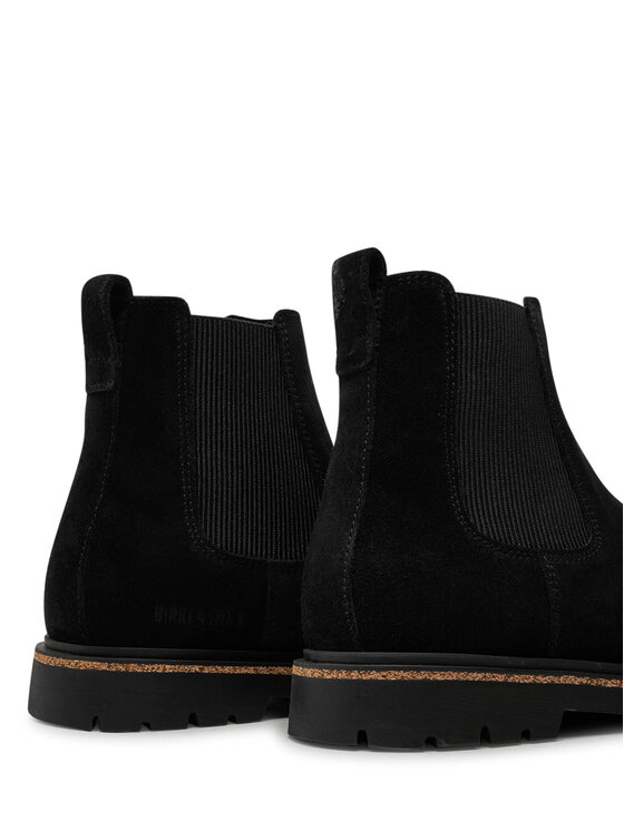 Birkenstock Birkenstock Kotníková obuv s elastickým prvkem Highwood Slip On Mid W Leve 028187 Černá