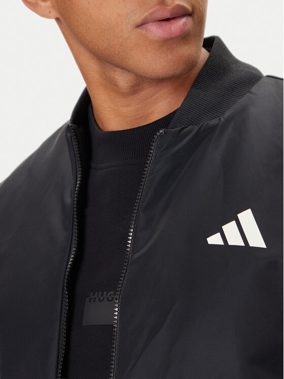 adidas adidas Kurtka bomber Stadium JN1825 Czarny Loose Fit