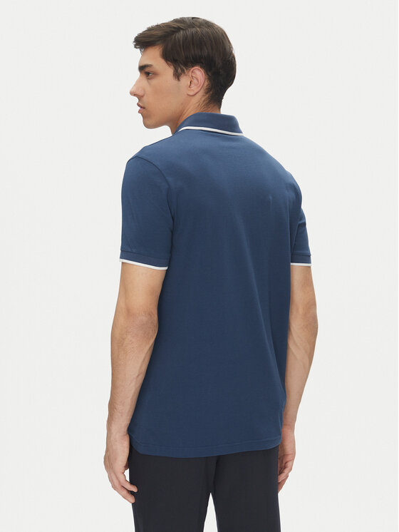 BOSS BOSS Polokošeľa Passertip 50507699 Modrá Slim Fit