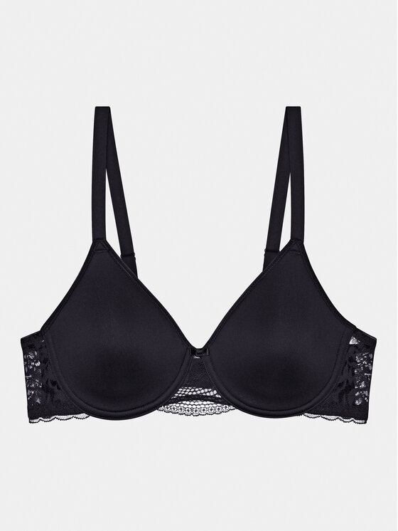 Triumph Triumph Biustonosz z fiszbiną Modern Lace 10215960 Czarny