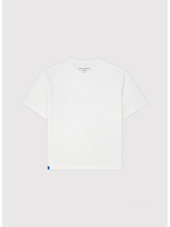 Pako Lorente Pako Lorente T-Shirt U25WB-TT-001 Biały Oversize
