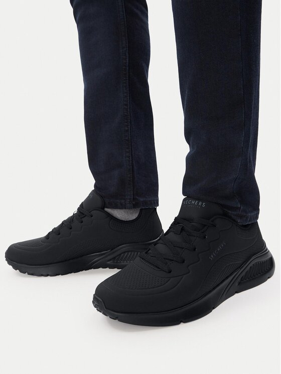 Skechers Skechers Tenisice Uno Lite-Lighter One 183120/BBK Crna