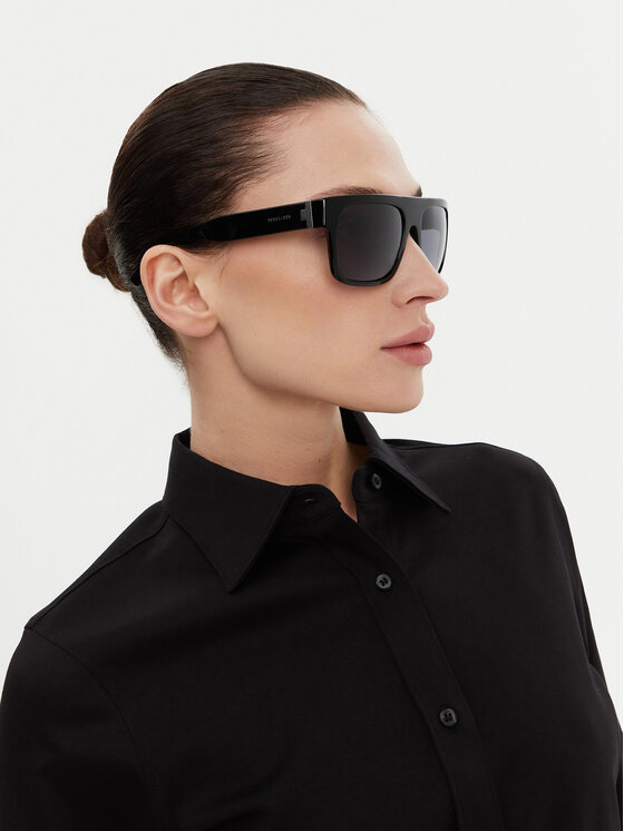 Trussardi Trussardi Okulary przeciwsłoneczne TSM9061 Czarny