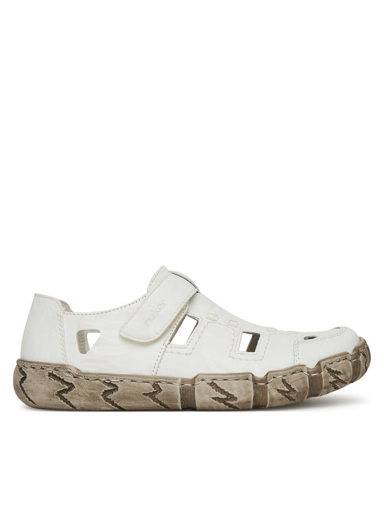 Rieker Rieker Halbschuhe L0362-80 Weiß