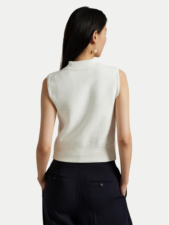 Polo Ralph Lauren Polo Ralph Lauren Megztinis 211970666001 Balta Regular Fit