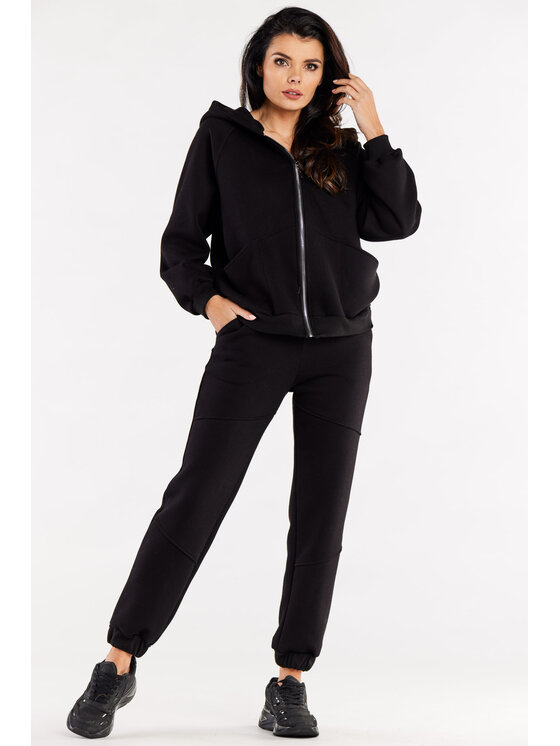 Infinite You Infinite You Spodnie damskie M325 Czarny Basic Fit