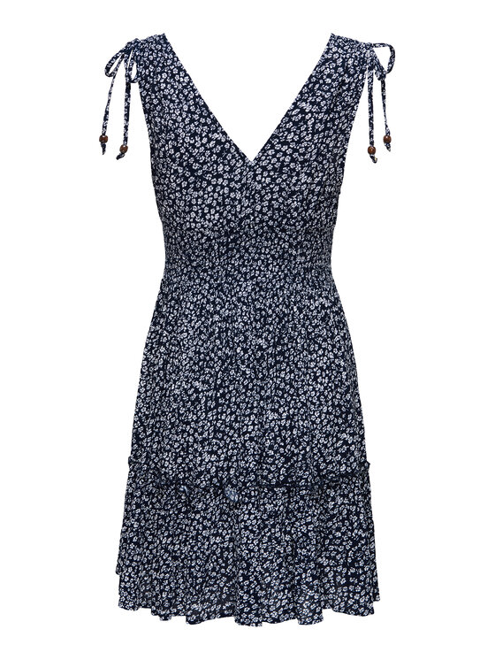 ONLY ONLY Φόρεμα καλοκαιρινό Fernanda 15373070 Σκούρο μπλε Regular Fit