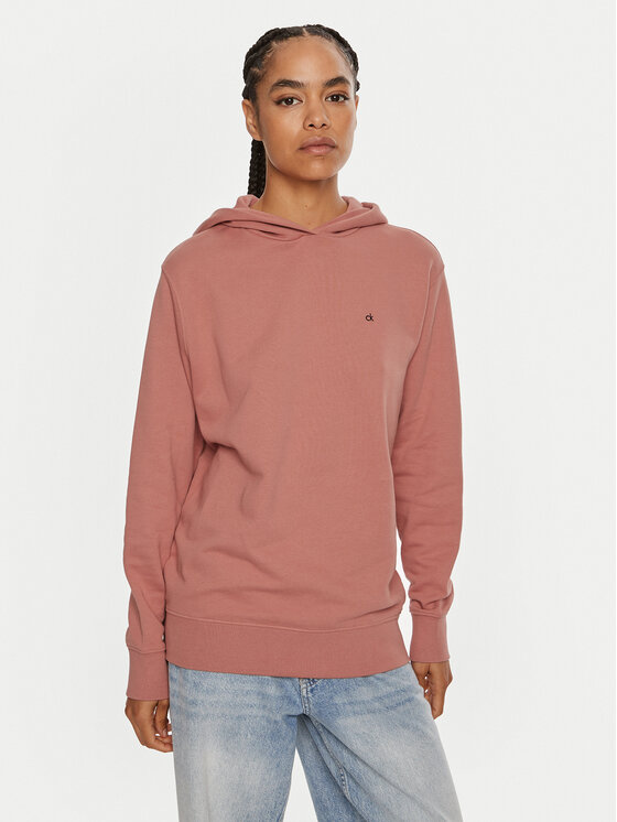 Calvin Klein Mikina Emb Graphic K20K208062 Ružová Relaxed Fit