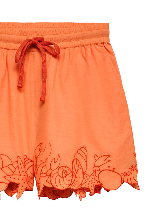 Vero Moda Vero Moda Sportshorts Lucia 10350997 Hellorange Regular Fit
