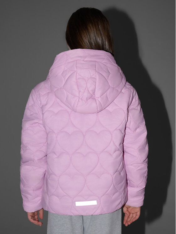 4F 4F Kurtka puchowa OUTERWEAR Fioletowy jasny Regular Fit