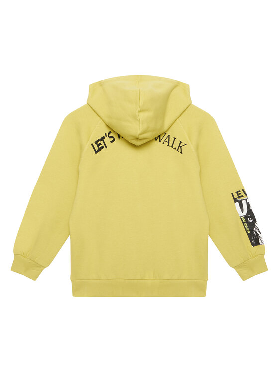 United Colors Of Benetton United Colors Of Benetton Sweatshirt 33NVC505A Grün Regular Fit