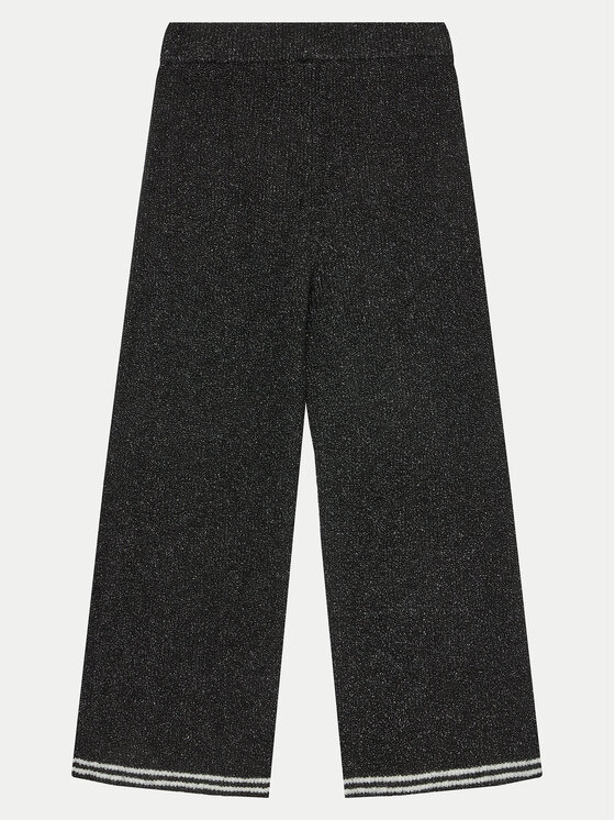 United Colors Of Benetton United Colors Of Benetton Spodnie dzianinowe 1EWBCF009 Czarny Regular Fit