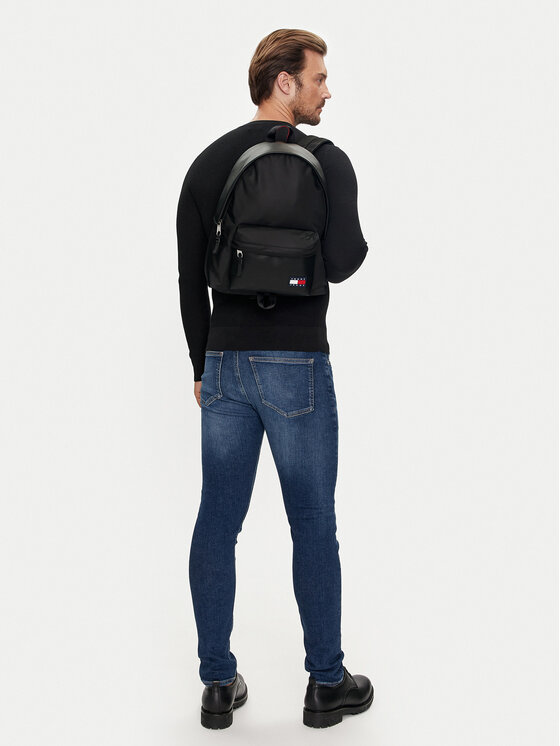 Tommy Jeans Tommy Jeans Kuprinės Tjm Elite Backpack AM0AM12395 Juoda
