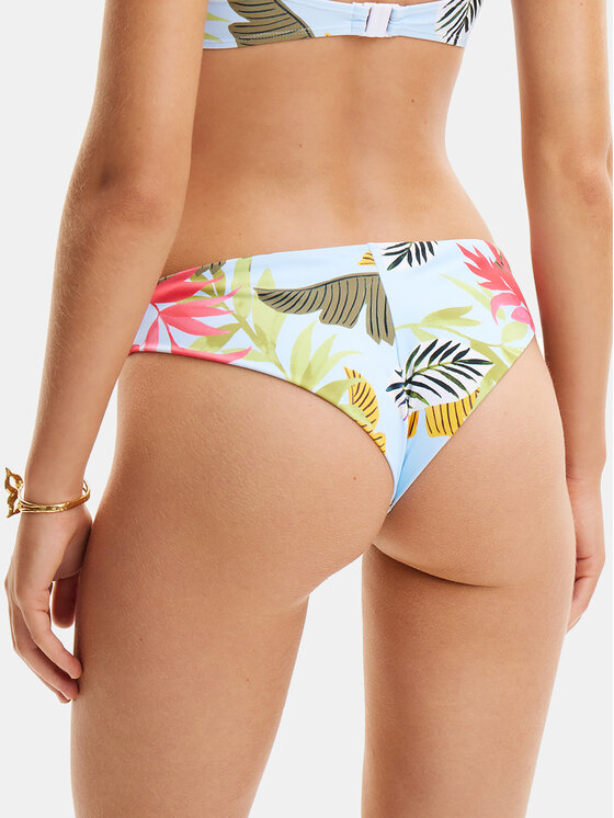 Desigual Desigual Μπικίνι κάτω μέρος Palms 24SWMK09 Μπλε