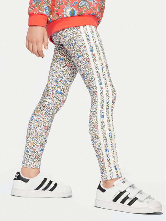 adidas adidas Komplet bluza i legginsy Liberty London JV7803 Granatowy Loose Fit