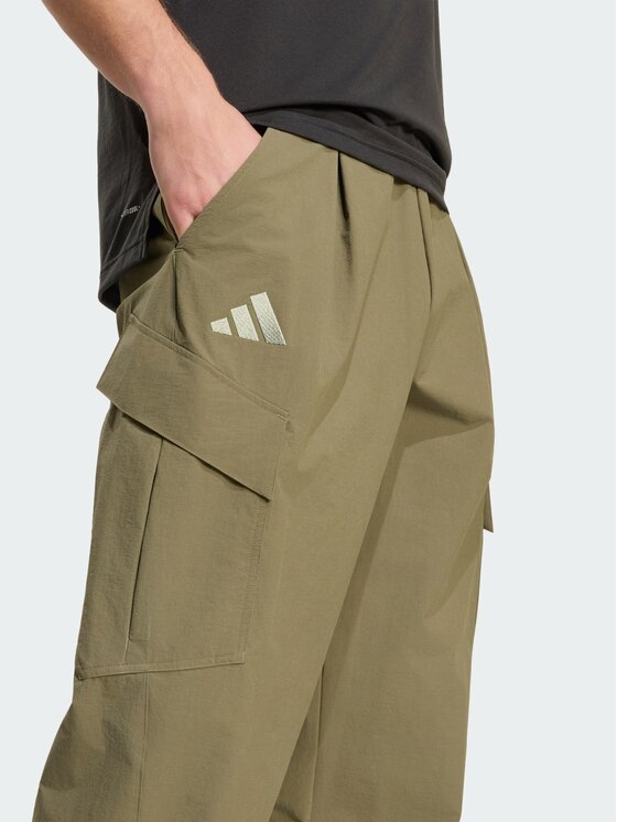 adidas adidas Spodnie outdoor 161594 Zielony Loose Fit
