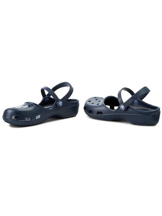 Crocs Sanda y Karin Clog W 202494 Granatowy Modivo.pl