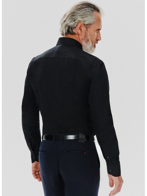 Pako Lorente Pako Lorente Koszula B24WH-1X-046 Czarny Slim Fit
