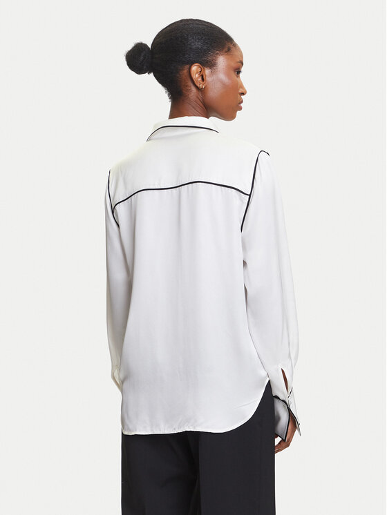 KARL LAGERFELD KARL LAGERFELD Риза A3W11012 Бял Regular Fit