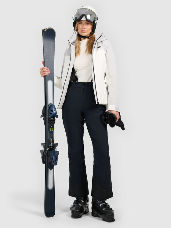 4F 4F Spodnie narciarskie SKIWEAR Czarny Regular Fit