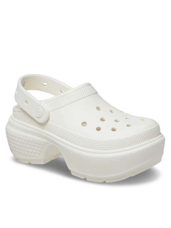 Crocs Crocs Чехли Stomp Clog 209348 Бежов